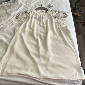 Express size M white shirt